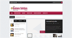 Desktop Screenshot of mybusinesssolutionsstore.com