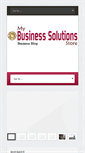 Mobile Screenshot of mybusinesssolutionsstore.com